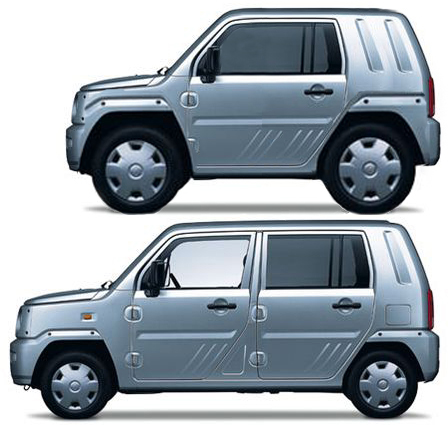 Daihatsu Naked: 10 фото