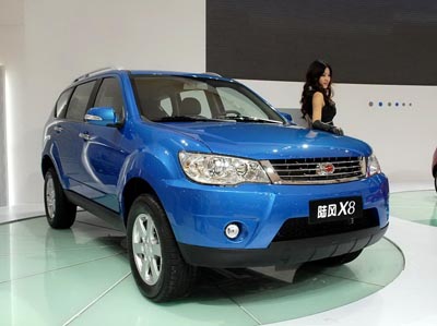 Landwind X8: 5 фото