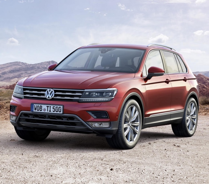 Новый Volkswagen Tiguan 2016: 1 фото