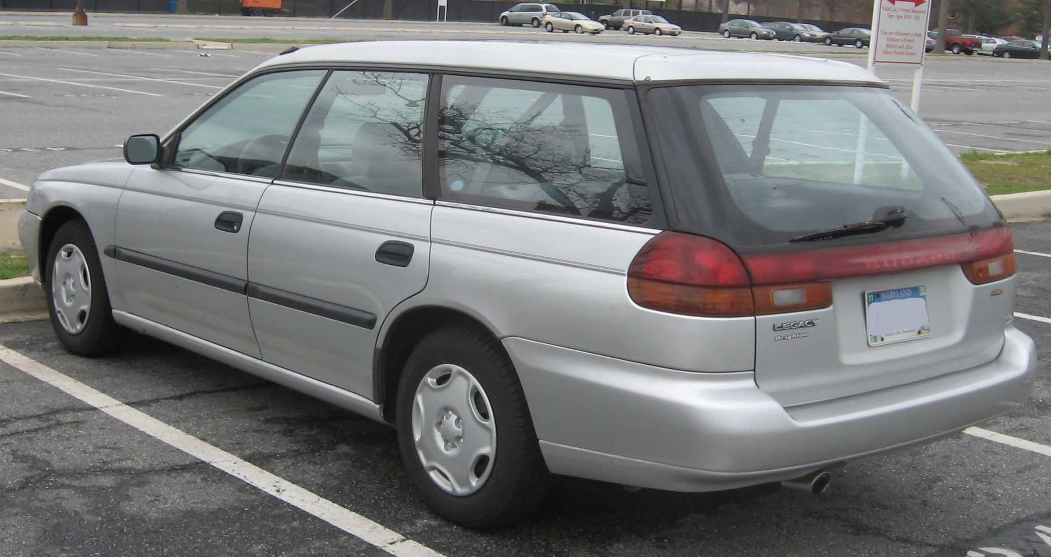 Subaru Legacy II: 5 фото